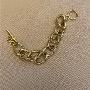 Gold Chain Link Bracelet (NWOT)